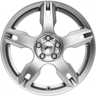 AEZ Tacana anthrazit poliert 8x18 ET40 - LK5/112 ML70. 4026569109370