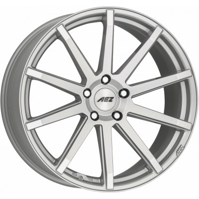 AEZ Straight silver 9.5x19 ET40 - LK5/120 ML72.6 4026569123161