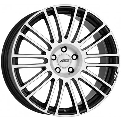 AEZ Strike black polished 8.5x19 ET40 - LK5/127 ML71.6 4026569124212