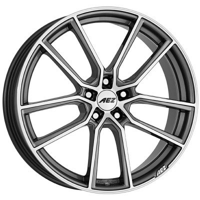 AEZ Raise gunmetal polished 8x20 ET50 - LK5/120 ML72.6 4026569124656