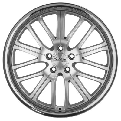 Advanti Raci Overdoze highgloss / stainless steel lip 9x18 ET35 4250390902613