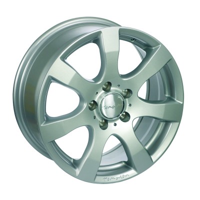 Tomason TN3F silver painted 6.5x16 ET50 - LK5/120 ML65.1 4250683502414